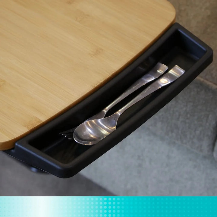 Stander Cup Holder Utensil Compartment & Lower Bin for Wonder Trays