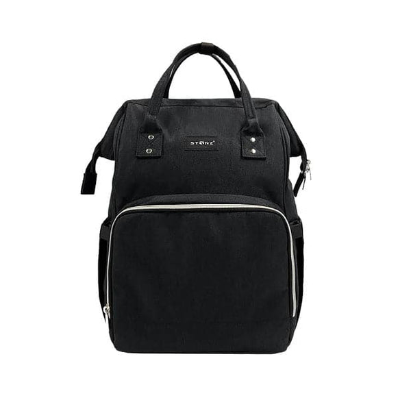 Stonz Diaper Backpack - Black - HaloHealthcare.com