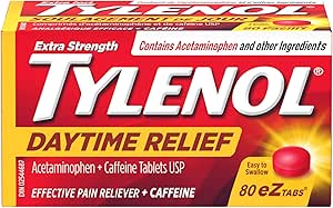 Tylenol Daytime Relief Tabs 80 Tabs _ Halohealthcare.com