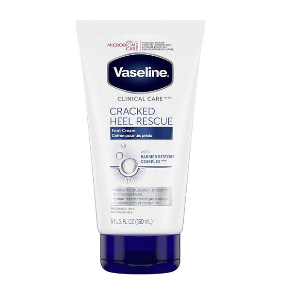 Vaseline Clinical Care Cracked Heel Rescue Foot Cream 150mL