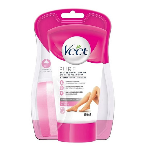 Veet Pure In-Shower Hair Removal Cream Normal Skin 150mL