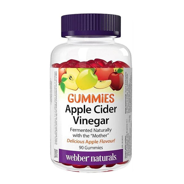 Webber Naturals Apple Cider Vinegar Gummies Apple 90 Gummies