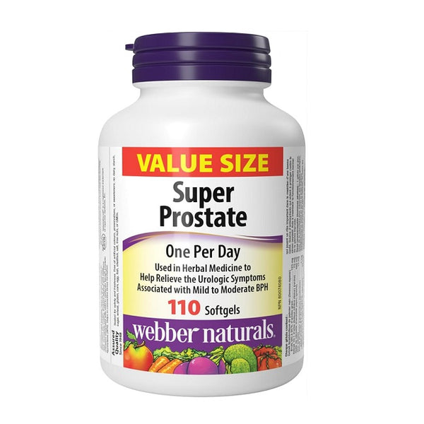 Webber Naturals Men's Health Super Prostate (Various Sizes)