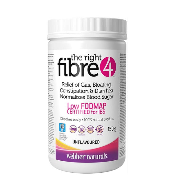 Webber Naturals The Right Fibre4 Unflavoured 150g