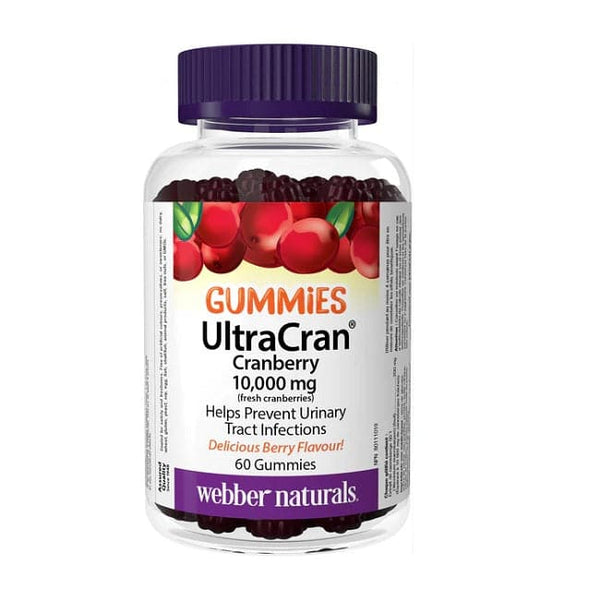 Webber Naturals UltraCran Cranberry 10,000mg Gummies 60 Gummies