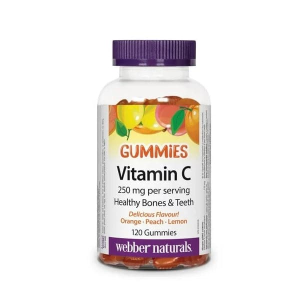 Webber Naturals Vitamin C 125mg Gummies 120 Gummies