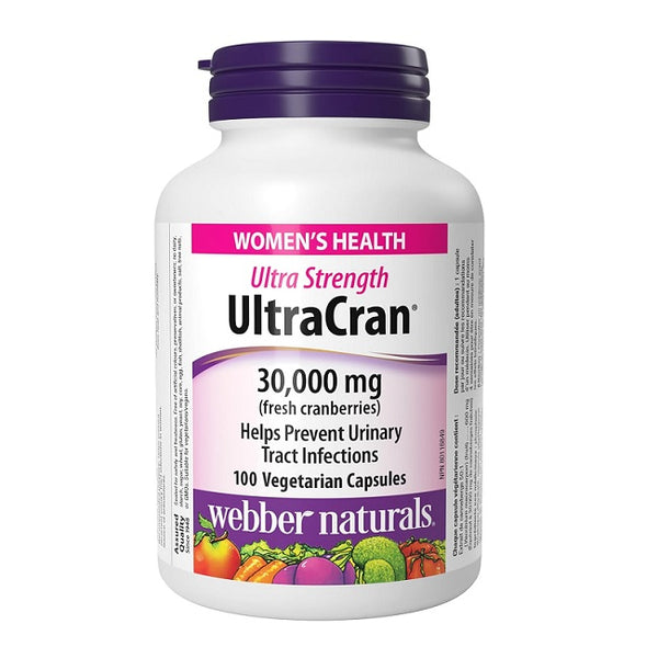 Webber Naturals Women's Health Ultra Strength UltraCran 30,000mg 100 Veg Capsules