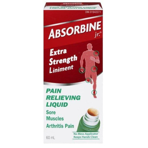 Absorbine Jr. Extra Strength Pain Relieving Liquid 60 mL