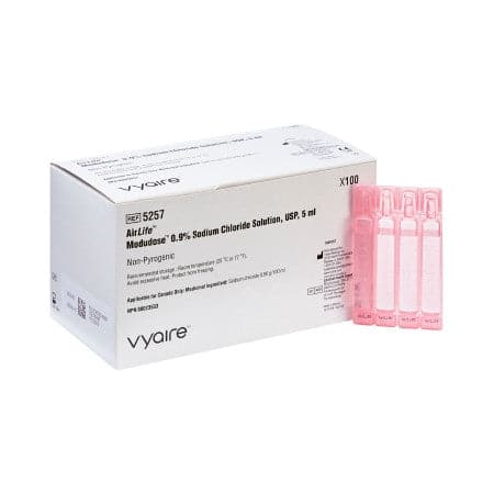 Airlife Modudose Normal Saline 0.9% NACL 5ml Box of 100