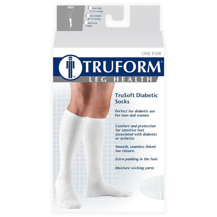Airway Surgical Truform Compression Stockings Below Knee Open Toe Unisex  20-30 mmHg - One Pair