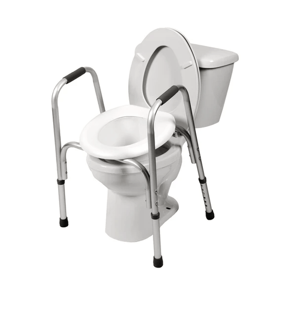 Airway Surgical PCP Raised Toilet Seat With Safety Frame