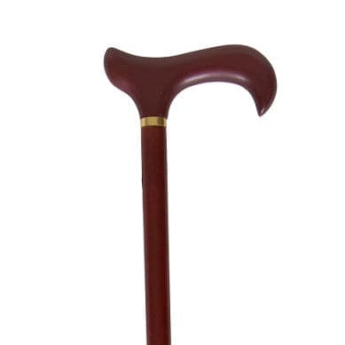 Airway Surgical PCP Women's Derby Handle Cane-Rosewood