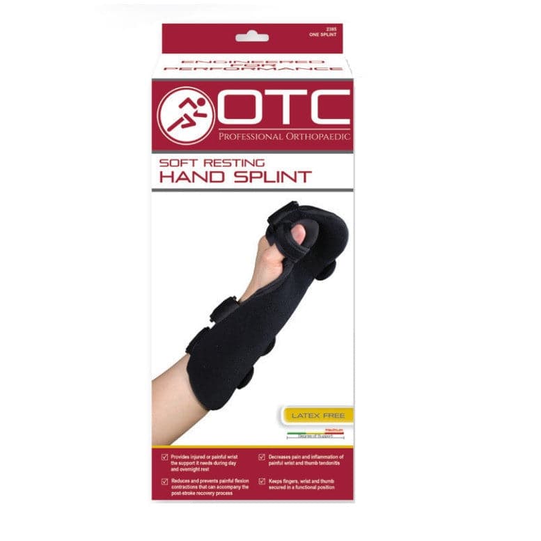 Soft Shell Splint Hand Airway Surgical OTC Soft Resting Hand Splint