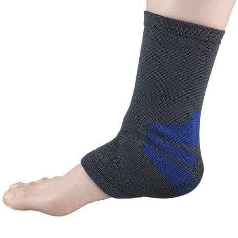 Airway Surgical OTC Ankle Support With Compression Gel Insert Charcoal