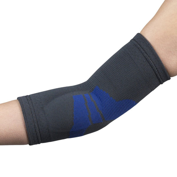 Airway Surgical OTC Elbow Support With Compression Gel Insert And Encircling Strap Charcoal
