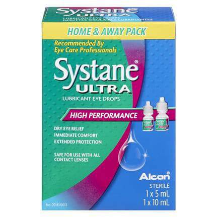 Alcon Systane Ultra Lubricant Eye Drops 5mL + 10mL | HaloHealthcare.com