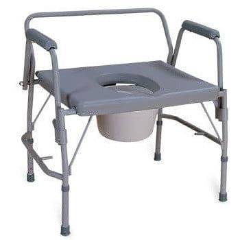 AMG Medical Bariatric Drop Arm Commode
