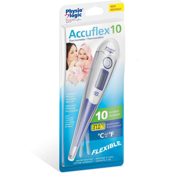 AMG Medical PhysioLogic Accuflex10 Flexible Digital Thermometer - 10 Second