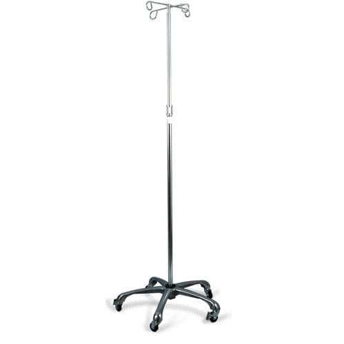 MedPro by AMG Medical Aluminum 4-Hook IV Stand