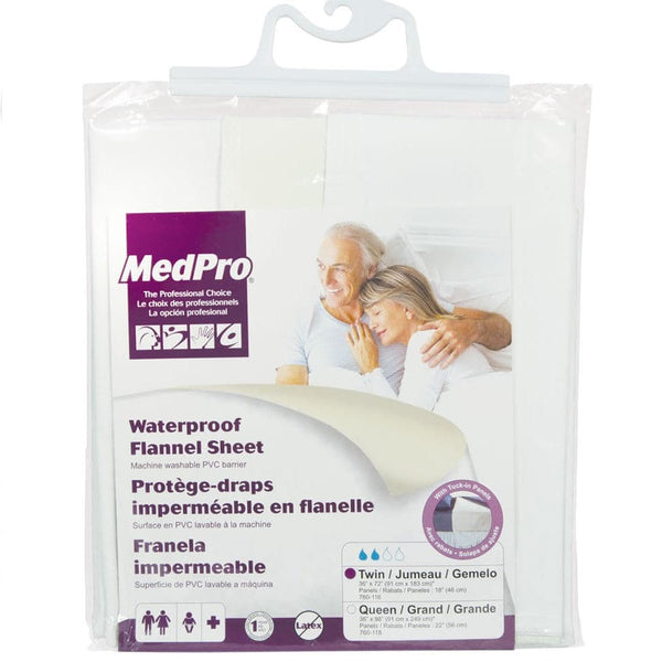 MedPro by AMG Medical Waterproof Flannel Versa Sheet