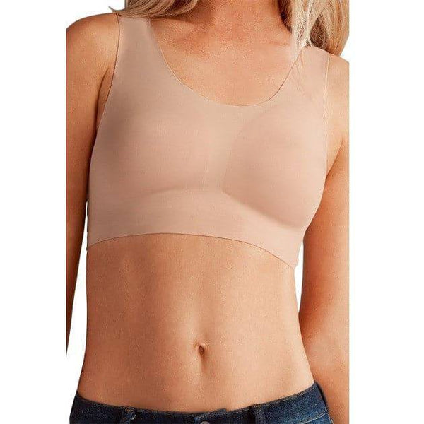 AMOENA Women's Lara Satin Padded Wire Free Pocketed Bra, Taupe, 105A: Buy  Online at Best Price in UAE 