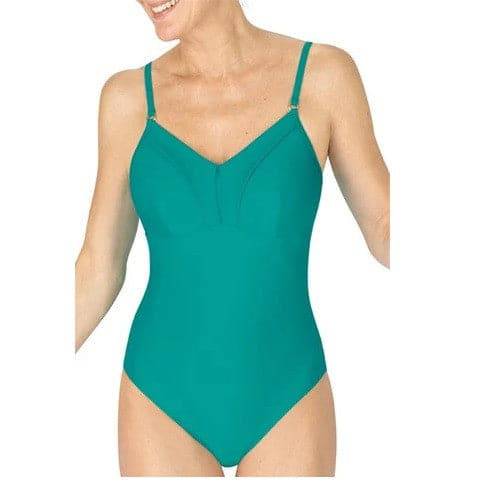 Amoena Ocean Breeze One-Piece Swimsuit - Sea Jade