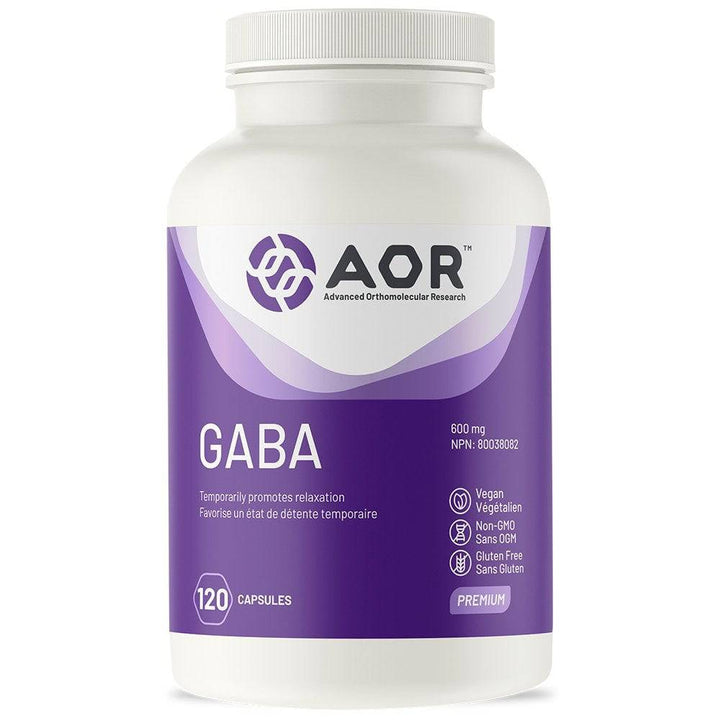 AOR GABA 600mg - HaloHealthcare.com