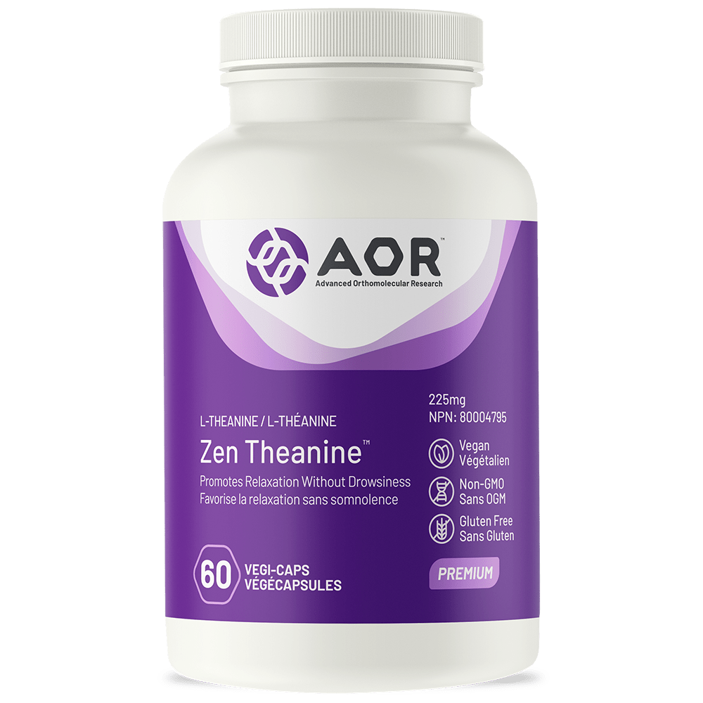 AOR Zen Theanine 225mg - Promote Calm & Focus