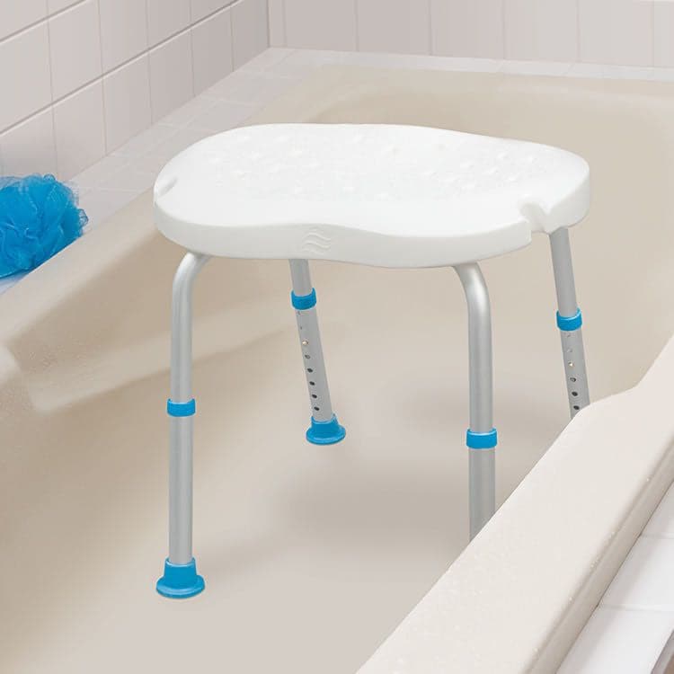 AquaSense Ergonomic Adjustable Bath Seat without Backrest