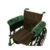 Australian Sheepskin Apparel Wheelchair Armrest Pads (pair)