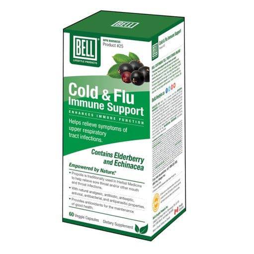 Bell Lifestyle Products Cold & Flu Immune Support 60 Veggie Capsules