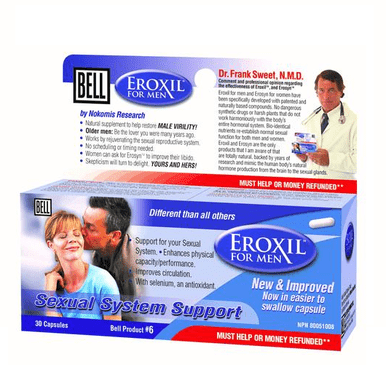 Bell Lifestyle Products Eroxil Libido for Men 30 Capsules