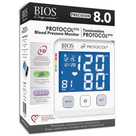 BIOS Diagnostics Protocol 7D Home Blood Pressure Monitor (Precision 8.0)