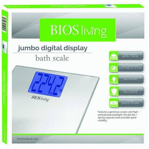 BIOS Medical BIOS Living Jumbo Digital Display Bath Scale