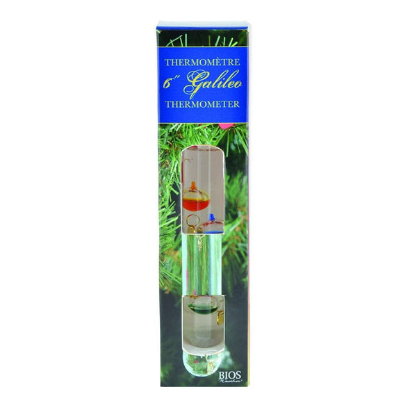 BIOS Medical Weather 6” Galileo Thermometer Ornament
