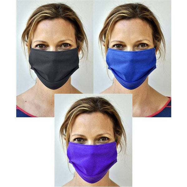 Brave Face Fraser Organic Reusable Face Mask for Adults (Assorted Colours)