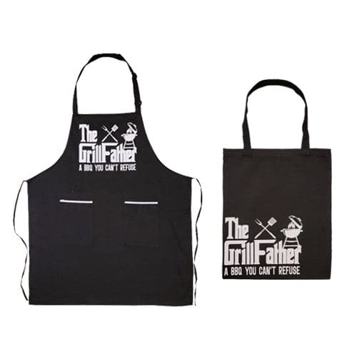 Bulldog Bob Apron with Matching Tote bag - The Grillfather