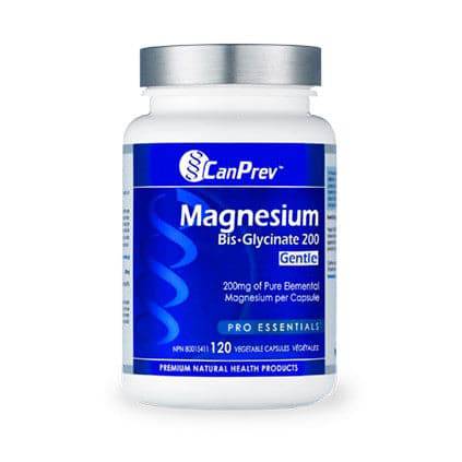 CanPrev Magnesium BisGlycinate 200mg 120 capsules