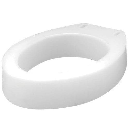Carex Elongated Toilet Seat Elevator - Fits Elongated and European Toilets