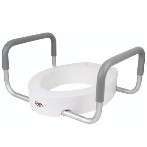 Carex Toilet Seat Elevator with Handles Elongated - Open Box