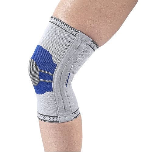 Champion Elastic Knee Support With Flexible Stays Grey