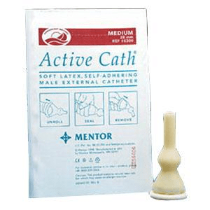 Coloplast Active Cath Self-Adhering Latex Male External Catheter
