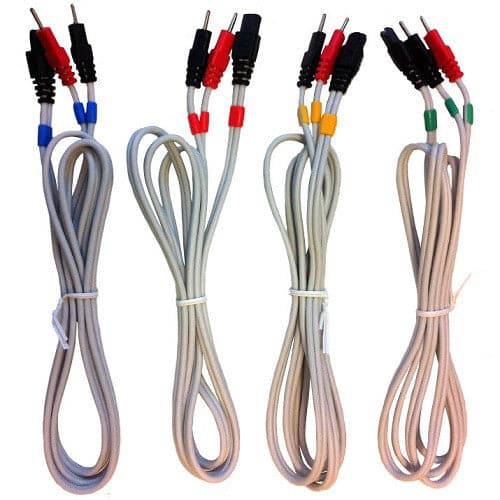 Compex Set of 4 Cables Pin for Cefar Compex Devices