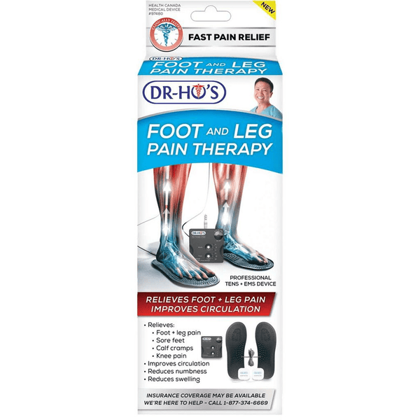 DR-HO'S Foot and Leg Pain Therapy - Professional TENS + EMS Machine
