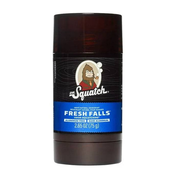 Dr. Squatch Men's Natural Deodorant Fresh Falls 2.65oz (75g)