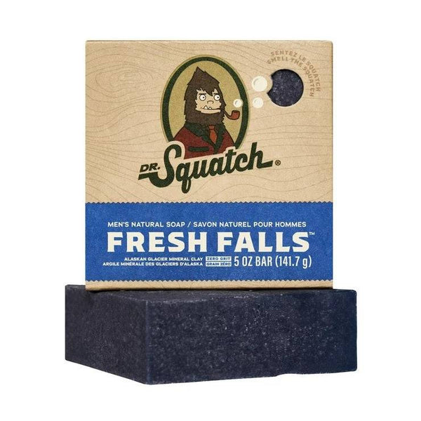 Dr. Squatch Men's Natural Soap Fresh Falls 5oz (141.7g)