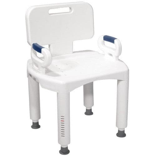 Drive Medical Premium Shower Chair with Back