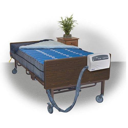 Drive Medical Med-Aire Plus Bariatric Alternating Pressure Low Air Loss Mattress System 42"(W) x 80"(L) x 10"(H)