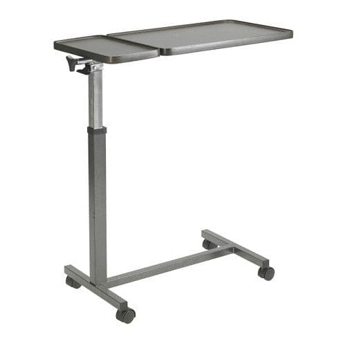 Drive Medical Overbed Table, Double Top