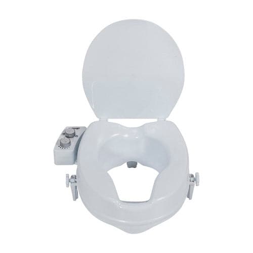 Drive Medical PreserveTech Raised Toilet Seat with Bidet Ambient